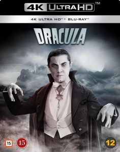 Movie - Dracula (1931) (4K+Bd) in the group Movies / Film UHD-4K / Horror at Bengans Skivbutik AB (5663655)