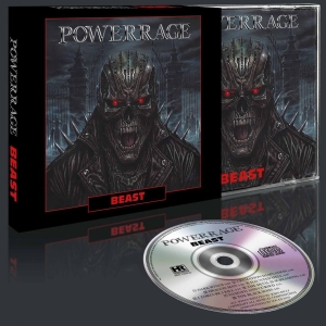 Powererage - Beast (Slipcase) in the group CD / Upcoming releases / Hårdrock at Bengans Skivbutik AB (5663766)