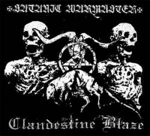 Clandestine Blaze / Satanic Warmast - Split (Digipack) in the group CD / Hårdrock at Bengans Skivbutik AB (5663856)