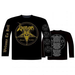 Venom - L/S Welcome To Hell (Xl) in the group MERCHANDISE / T-shirt / Kommande / Hårdrock at Bengans Skivbutik AB (5663922)