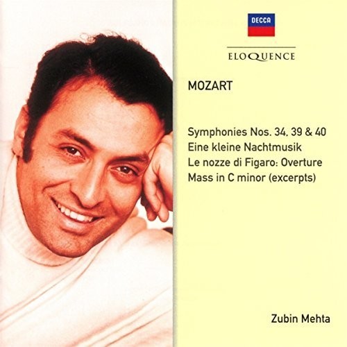 Mehta Zubin - Mozart: Symphonies in the group CD / Klassiskt at Bengans Skivbutik AB (5664906)