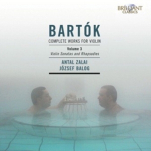 Bartok - Complete Works For Violin Vol 3 in the group Externt_Lager /  at Bengans Skivbutik AB (566499)
