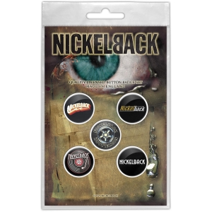 Nickelback - Silver Side Up Button Badge Pack in the group MERCHANDISE / Pin-Button Badge / / at Bengans Skivbutik AB (5665323)