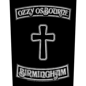 Ozzy Osbourne - Birmingham Back Patch in the group MERCHANDISE / Patch /  /  at Bengans Skivbutik AB (5665336)