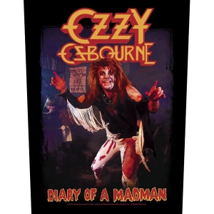 Ozzy Osbourne - Diary Of A Madman Back Patch in the group MERCHANDISE / Patch /  /  at Bengans Skivbutik AB (5665337)