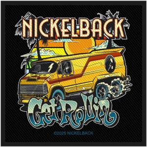 Nickelback - Get Rollin' Standard Patch in the group MERCHANDISE / Patch /  /  at Bengans Skivbutik AB (5665473)