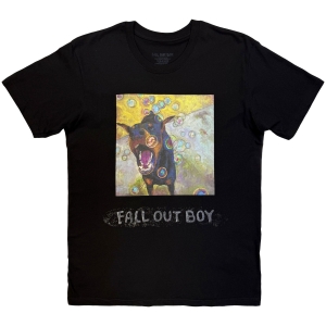 Fall Out Boy - Dog Painting Uni Bl T-Shirt in the group MERCHANDISE / T-shirt / Pop-Rock at Bengans Skivbutik AB (5665537r)
