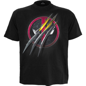 Deadpool - Slashed - T-Shirt in the group MERCHANDISE / T-shirt / Nyheter / Film-Musikal at Bengans Skivbutik AB (5666025r)