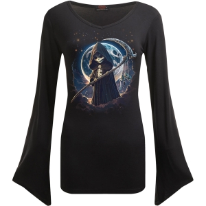 Spiral - Reaperette -Ladies Gothic Sleeve in the group MERCHANDISE / T-shirt / Nyheter / Övrigt at Bengans Skivbutik AB (5666902r)