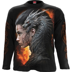 Spiral - Draco Queen - Longsleeve in the group MERCHANDISE / T-shirt / Nyheter / Övrigt at Bengans Skivbutik AB (5666906r)