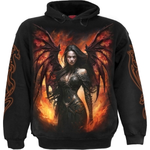 Spiral - Draco Queen - Pullover Hoodie in the group MERCHANDISE / Hoodies / Nyheter /  at Bengans Skivbutik AB (5666907r)