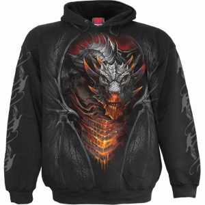 Spiral - Draconis - Pullover Hoodie in the group MERCHANDISE / Hoodies / Nyheter /  at Bengans Skivbutik AB (5666938)