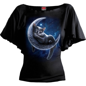 Spiral - Velvet Moon - Ladies Latin Boatneck Top in the group MERCHANDISE / T-shirt / Nyheter / Övrigt at Bengans Skivbutik AB (5667049r)