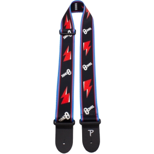 David Bowie - Flash Guitar Strap in the group MERCHANDISE / Merch / Kommande / Pop-Rock at Bengans Skivbutik AB (5667708)