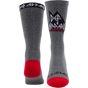 Def Leppard - Logo Uni Bl Socks in the group MERCHANDISE / Strumpor / / at Bengans Skivbutik AB (5667715)