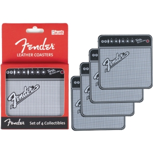 Fender - Amplifiers Premium 4-Piece Coaster Set in the group MERCHANDISE / Merch / Kommande / Pop-Rock at Bengans Skivbutik AB (5667722)