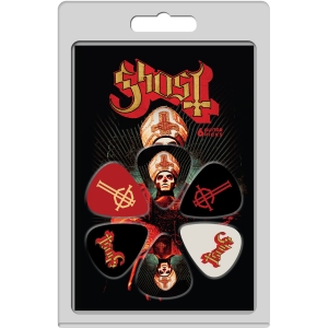 Ghost - Logos Covers 6-Pack Plectrum Pack in the group MERCHANDISE / Merch / Kommande / Hårdrock at Bengans Skivbutik AB (5667730)