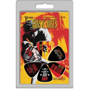 Guns N Roses - Album Covers 6-Pack Plectrum Pack in the group MERCHANDISE / Merch / Kommande / Hårdrock at Bengans Skivbutik AB (5667733)