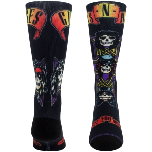Guns N Roses - Appetite For Destruction Sublimation Uni Bl Socks in the group MERCHANDISE / Strumpor /  /  at Bengans Skivbutik AB (5667734)