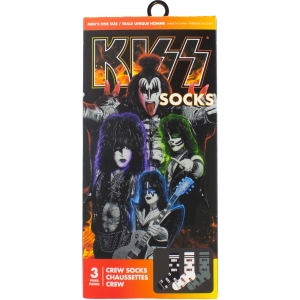 Kiss   - Logos Gift Box Uni 3-Pack Socks in the group MERCHANDISE / Strumpor /  /  at Bengans Skivbutik AB (5667752)