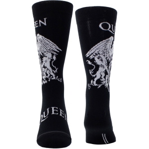Queen - White Crest Uni Bl Socks in the group MERCHANDISE / Strumpor /  /  at Bengans Skivbutik AB (5667773)
