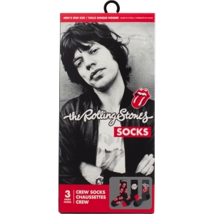 Rolling Stones - Logos Gift Box Uni 3-Pack Socks in the group MERCHANDISE / Strumpor /  /  at Bengans Skivbutik AB (5667776)