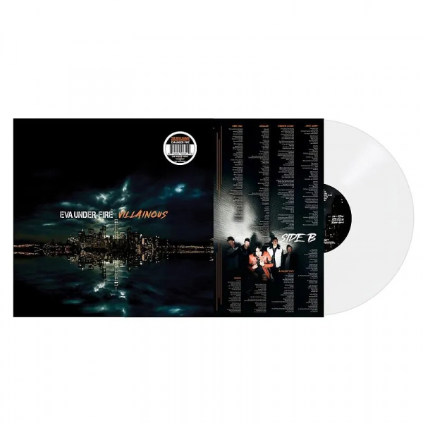 Eva Under Fire - Villainous (White Vinyl LP) in the group OUR PICKS / Friday Releases / 2026-07-10 at Bengans Skivbutik AB (5667931)