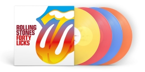 The Rolling Stones - Forty Licks (Coloured Vinyl, 4LP) in the group VINYL / Upcoming releases / Pop-Rock at Bengans Skivbutik AB (5668290)