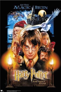 Movie Poster - Harry Potter And The Sorcerer's Stone 91,5 x 61 cm in the group MERCHANDISE / Poster / Soundtrack at Bengans Skivbutik AB (5668406)