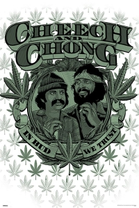 Movie Poster - Cheech & Chong - Bud We Trust 91,5 x 61 cm in the group MERCHANDISE / Poster /  /  at Bengans Skivbutik AB (5668409)
