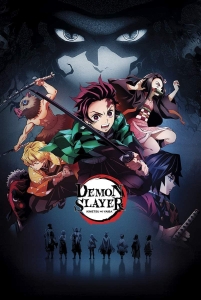 Movie Poster - Demon Slayer 91,5 x 61 cm in the group MERCHANDISE / Poster / Soundtrack at Bengans Skivbutik AB (5668413)