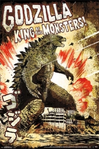 Movie Poster - Godzilla 91,5 x 61 cm in the group MERCHANDISE / Poster / Soundtrack at Bengans Skivbutik AB (5668416)