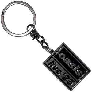 Oasis - Live 25 Logo Keychain in the group MERCHANDISE / Keyring /  /  at Bengans Skivbutik AB (5668622)