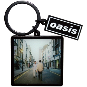 Oasis - What's The Story Album Decca Logo Charm Keychain in the group MERCHANDISE / Keyring /  /  at Bengans Skivbutik AB (5668631)