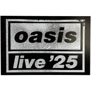 Oasis - Live '25 Logo Magnet in the group MERCHANDISE / Magnet /  /  at Bengans Skivbutik AB (5668634)