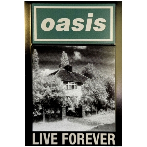 Oasis - Live Forever Single Magnet in the group MERCHANDISE / Magnet /  /  at Bengans Skivbutik AB (5668636)