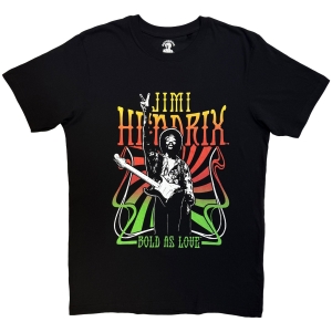 Jimi Hendrix - Bold As Love Uni Bl T-Shirt in the group MERCHANDISE / T-shirt / Pop-Rock at Bengans Skivbutik AB (5668648r)