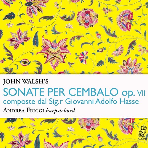 Johann Adolf Hasse - John Walsh's Sonate Per Cembalo, Op in the group OUR PICKS / Friday Releases / 2026-06-05 at Bengans Skivbutik AB (5668721)