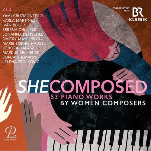 Yami Cruzmontero Ivan Rolon Seren - She Composes - 53 Piano Pieces By W in the group OUR PICKS / Friday Releases / 2026-06-12 at Bengans Skivbutik AB (5668725)