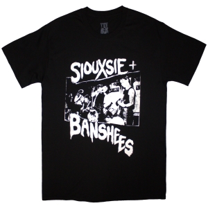 Siouxsie And The Banshees - Live! Uni Bl T-Shirt in the group MERCHANDISE / T-shirt / Pop-Rock at Bengans Skivbutik AB (5668818r)