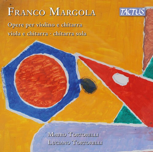 Franco Margola - Works For Violin And Guitar, Viola in the group OUR PICKS / Friday Releases / 2026-06-05 at Bengans Skivbutik AB (5668890)