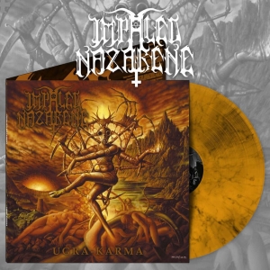 Impaled Nazarene - Ugra Karma (Orange/Black Marble Vin in the group VINYL / Upcoming releases / Hårdrock at Bengans Skivbutik AB (5668918)