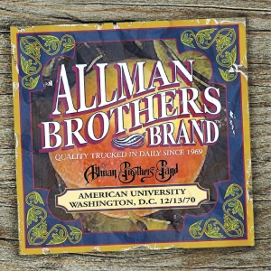 Allman Brothers Band The - American University 12-13-70 in the group CD / Upcoming releases / Pop-Rock at Bengans Skivbutik AB (5669052)