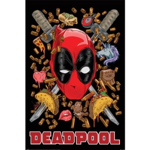 Movie Poster  - Deadpool (Chimichanga)  Poster 91,5 X 61 Cm in the group MERCHANDISE / Poster / Soundtrack at Bengans Skivbutik AB (5669220)