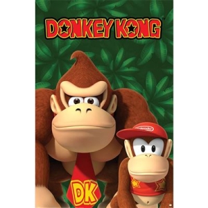 Game Poster - Nintendo (Donkey Kong And Diddy Kong)  Poster 91,5 X 61 Cm in the group MERCHANDISE / Poster / Game Soundtrack at Bengans Skivbutik AB (5669224)