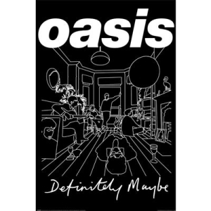 Oasis - Oasis (Definitely Maybe Art)  Poster 91,5 X 61 Cm in the group MERCHANDISE / Poster / Pop-Rock at Bengans Skivbutik AB (5669229)