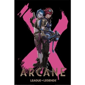 Game Poster - Arcane (Duo)  Poster 91,5 X 61 Cm in the group MERCHANDISE / Poster / Game Soundtrack at Bengans Skivbutik AB (5669233)