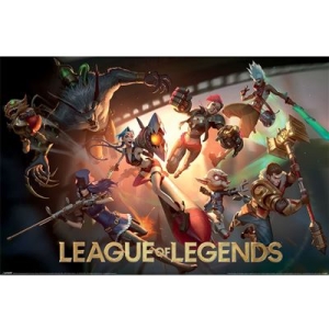 Game Poster - League Of Legends (Riot)  Poster 91,5 X 61 Cm in the group MERCHANDISE / Poster / Game Soundtrack at Bengans Skivbutik AB (5669235)