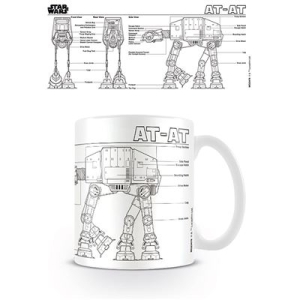 Star Wars - Star Wars (At At Sketch) Mug in the group MERCHANDISE / Mug / Soundtrack at Bengans Skivbutik AB (5669266)