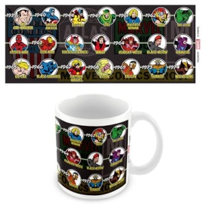 Marvel - Marvel (Timeline Of Ages - Ian) Mug Amazon - Princes Trust in the group MERCHANDISE / Mug / Soundtrack at Bengans Skivbutik AB (5669279)